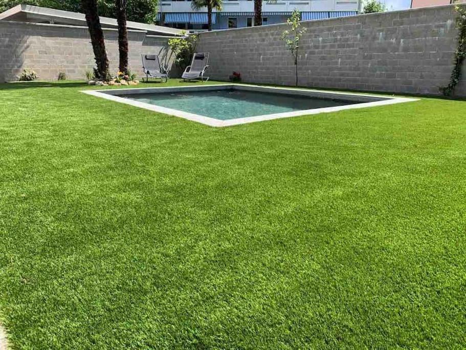 Miranda, Modern Duplex, Garden, Swimming Pool, Parking Apartment Losone Exterior photo