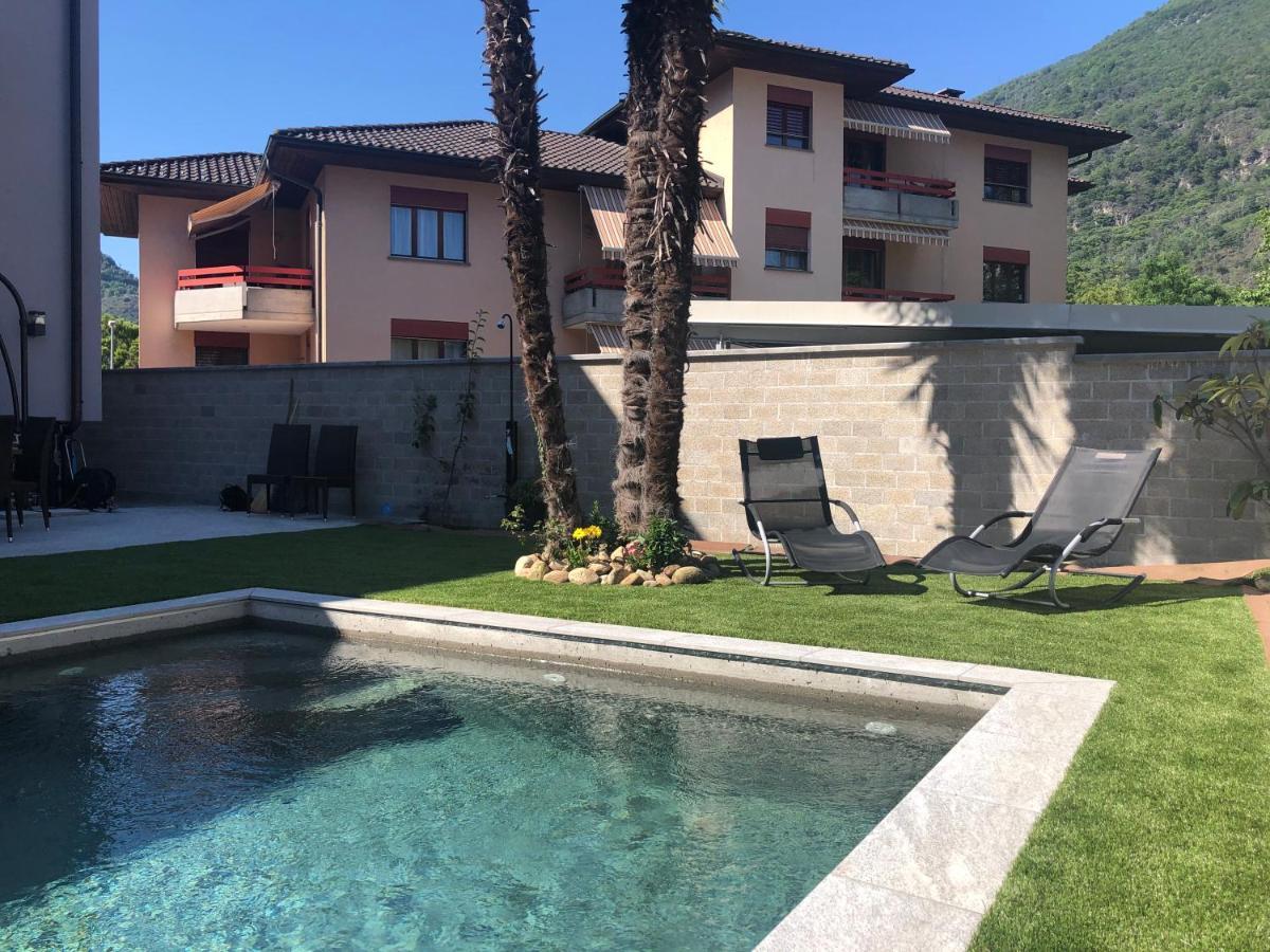 Miranda, Modern Duplex, Garden, Swimming Pool, Parking Apartment Losone Exterior photo