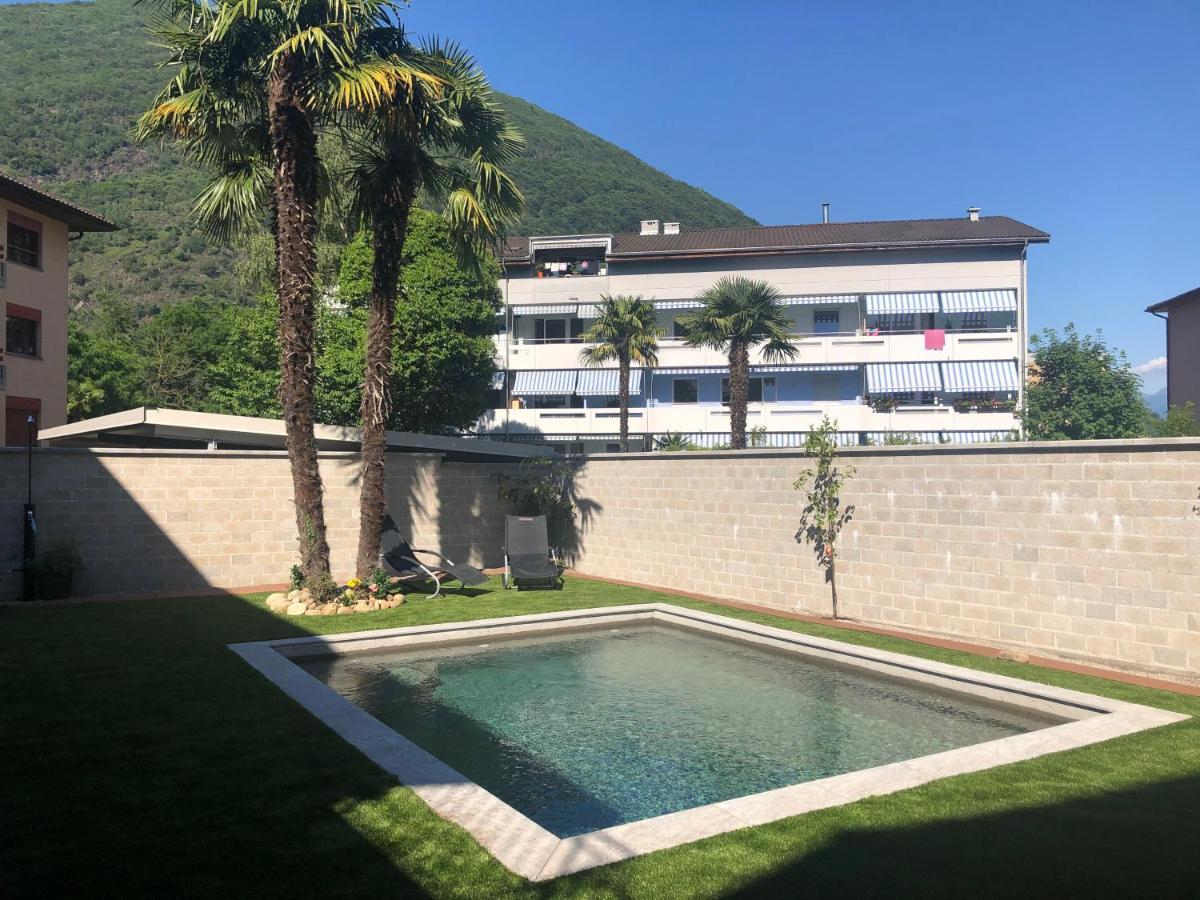 Miranda, Modern Duplex, Garden, Swimming Pool, Parking Apartment Losone Exterior photo